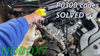 HOW TO FIX ON ALL CARS Ruff idle ruff run all P0300 codes random misfire p0301,p0302,p0303,p0304