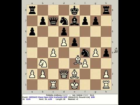 Petkidis, Anthony vs Ivic, Velimir | Grenke Chess Open 2024, Karlsruhe Germany