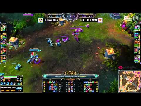 SKT T1 Faker (Yasuo) vs SKT T1 Impact (TF) MID