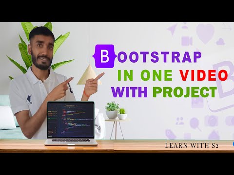Bootstrap in one video | create website using bootstrap | bootstrap viveo | bootstrap by laernwiths2