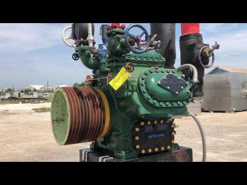Genemco- SPSC2-04: Mycom Direct Drive Reciprocating Compressor, Model N62B, 100 Hp.