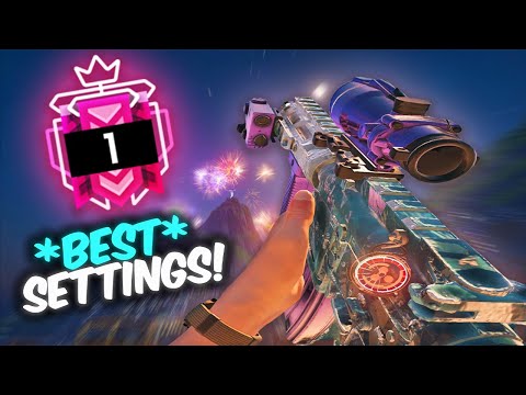 THE #1 BEST CONTROLLER CHAMPION AIM + BEST SETTINGS & SENSITIVITY - Rainbow Six Siege Console