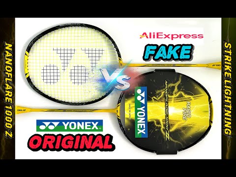 I BOUGHT FAKE RACKET YONEX NANOFLARE 1000Z FROM ALIEXPRESS.... ANY GOOD?