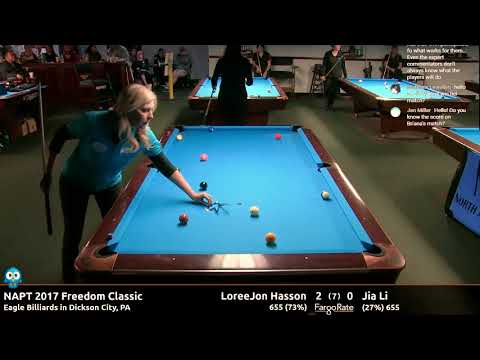 LoreeJon Hasson vs Jia Li - NAPT 2017 Freedom Classic