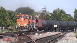 preview picture of video 'BLMA Fullerton California Railfanning - JAN 2012'