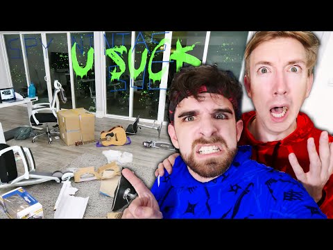 SOMEONE TRASHED OUR HOUSE!