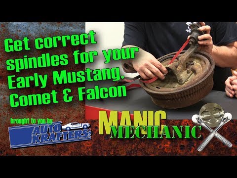 Identify Correct Spindles 1963 1964 1965 1966 Falcon Comet Mustang