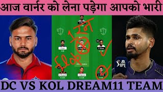 DC vs KOL Dream11 Prediction,DC vs KOL 41st Match Pitch Report,DC vs KOL Today Pitch Report,IPL2022