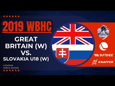 2019 WBHC Final: Great Britain vs. Slovakia U18 Women (Consolation Game)