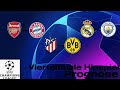 Champions League Viertelfinale Hinspiel Prognose (23/24)
