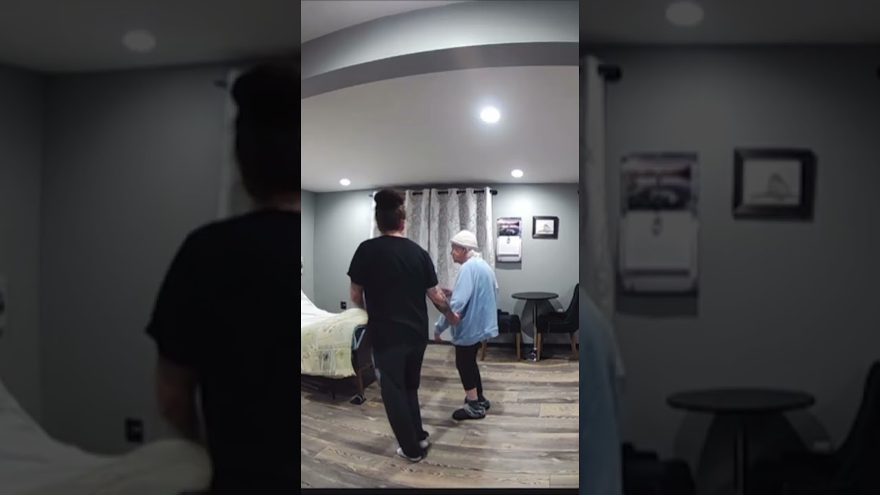 Caring for Mom With Dementia. 💔 #caregiverlife #dementiacaregiver #mom