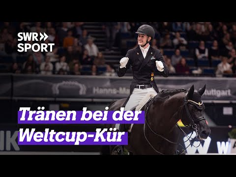 Stuttgart German Masters: Dressage rider Moritz Treffinger is living his dream | SWR Sport