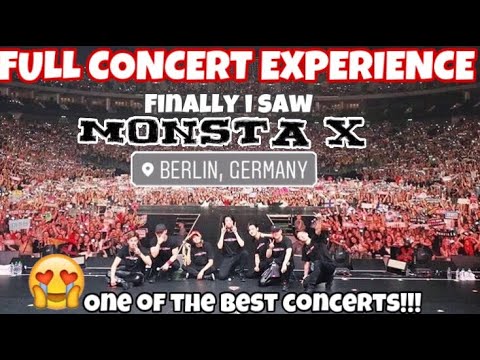 MONSTA X 13/07/2019 in BERLIN/Germany 😍 FULL KPOP CONCERT EXPERIENCE 🔥 #monbebe