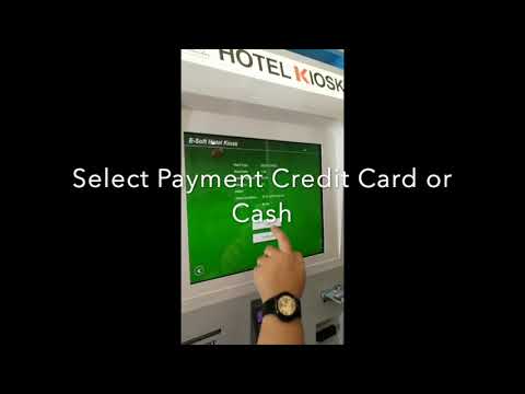 E-Soft Hotel Check In/Check Out Kiosk