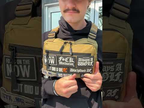 Geared Up. Let's Go! 👊 #wolfpak #chestpack