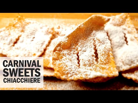 How to Make Chiacchiere - Italian Carnival Fritters