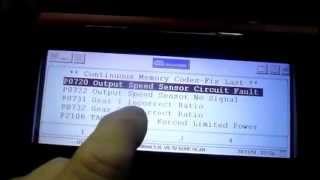 2006 FORD EXPEDITION SPEED SENSOR PO720,P0722,P0731,P0732 AND P2106