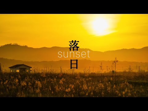 落日~sunset~ 　Makiko Hirohashi   一日の終わりに