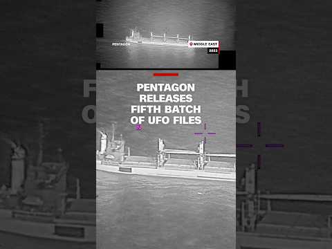 Pentagon releases fifth batch of UFO files