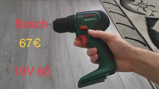 Bosch Universal Drill 18V 60 Akkuschrauber Test und Vergleich