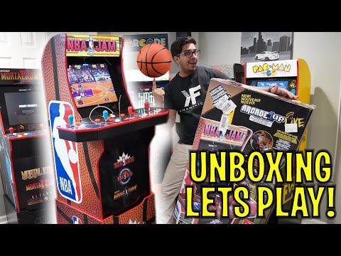 NBA JAM!? Arcade1UP - ULTIMATE UNBOXING & REVIEW!