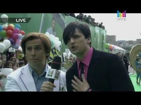 Дмитрий Колдун на красной дорожке "Премии Муз-ТВ 2012"