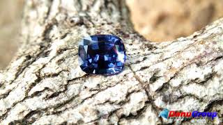 preview picture of video 'B e a u t y Colour for your fine jewel - Ceylon Natural Blue Spinel with amazing Lustre'