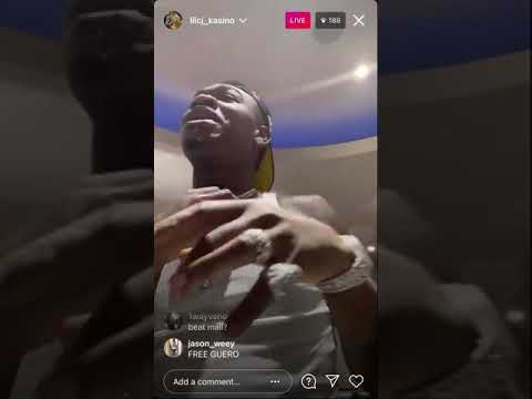 Lil CJ Kasino on IG live “I’m shopping!”