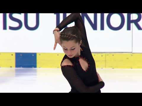 Ana Maria ION ROU Ladies Free Skating - Zagreb 2017