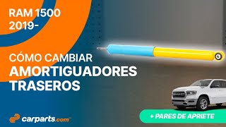 Cómo cambiar los Amortiguadores Traseros 2019 - 2025 RAM 1500 🚗