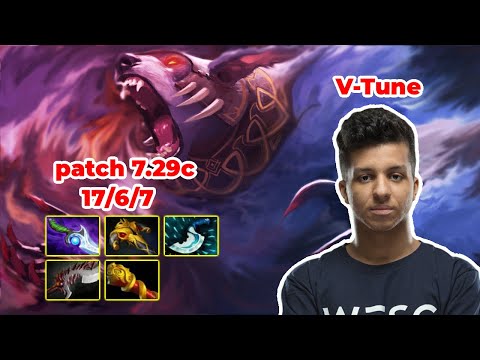 V-Tune Ursa Carry - DOTA 2 7.29c - MMR rank - Dota2 Gameplay [Learn To PRO dota2]