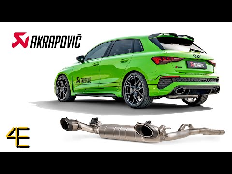 Audi RS3 8Y OEM vs Akrapovic Exhaust (Titanium Evolution Line) | 4enthusiasts