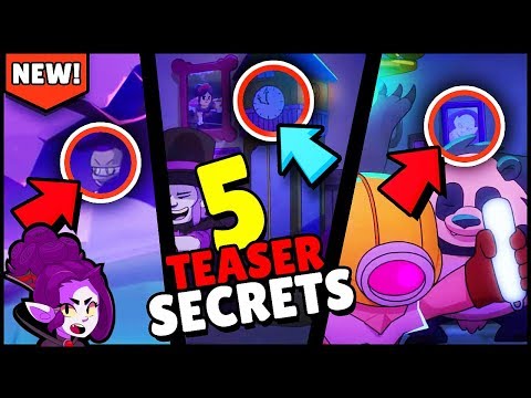 NEW BRAWLER and SKINS for Halloween!? 5 THINGS YOU MISSED in Brawl Stars Update Teaser!
