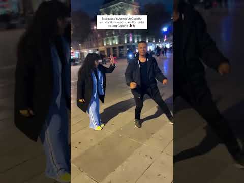 Like when you're dancing Salsa Caleña, relaxed and calm in Paris…And out of nowhere a woman from ...
