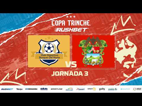 ⚽ BOSQUES DEL NORTE vs ALCALDÍA DE NEIRA EN VIVO | Copa Trinche Rushbet Caldas 2026 | Fecha 3 🔥