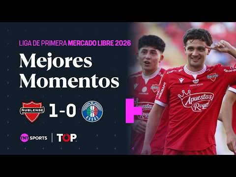 Compacto TOP | 🔴 Ñublense 1 - 0 🟢⚪️ Audax Italiano | Liga de Primera Mercado Libre 2026 - Fecha 3