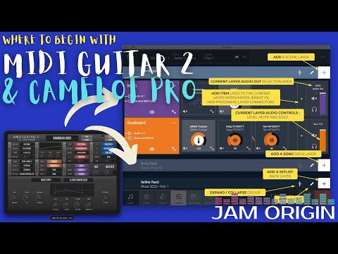 Where to begin with MIDI Guitar 2 & Camelot Pro (for iOS)