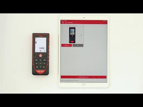 Leica DISTO™ Plan - How to connect Leica DISTO D510 with a phone/tablet