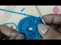 Crochet For Beginners Round Shape Flower Design