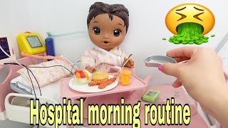 Baby Alive Mix my medicine baby doll Hospital Morning Routine