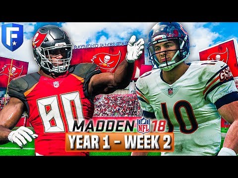 Madden 18 Bears Franchise Year 1 - Week 2 @ Buccaneers | Ep.3
