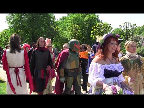 Count of May Fest/ Майский Граф/ 2023 Parade Of The Festival Through The  Streets Of Riga