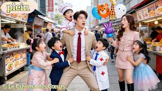 Cinq enfants mignons et doués font un test ADN avec le PDG ; il crie : « J’ai cinq enfants ! »