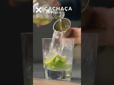 HOW TO MAKE THE CAIPIRINHA #shorts