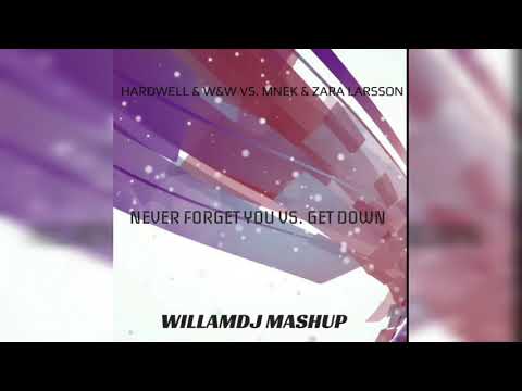 Hardwell & W&W Vs. Mnek & Zara Larsson - Never Forget You Vs. Get Down (WillamDJ Mashup)