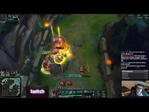League Of Legends S6 — RF Legendary as Rumble vs Ekko Top  Challenger Ranked Gameplay