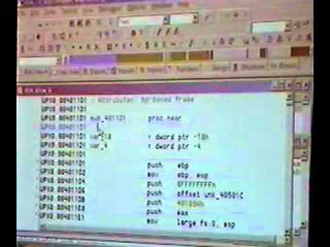 DEF CON 12 Hacking Conference By C Eagle - Attacking Obfuscated Code - Video