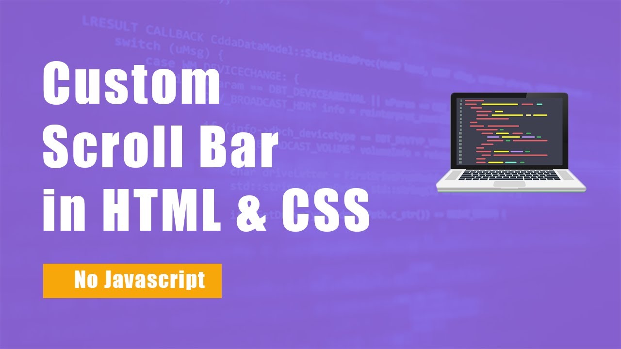How to add Custom Scrollbar  CSS | Customize Scrollbar using CSS | Devscore