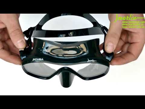 Маска для дайвинга Marlin Frameless Scuba Black - фото 1 - id-p1560964528