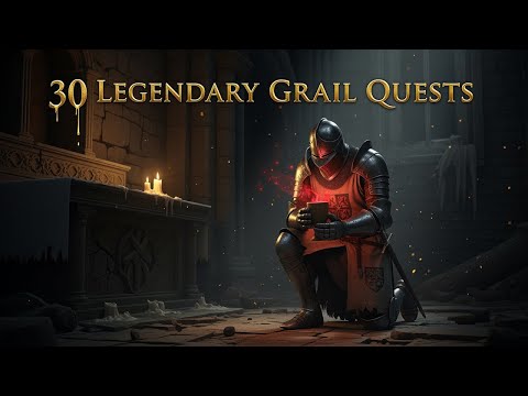 30 Legendary Grail Quests - Mysteries of Medieval Manuscripts